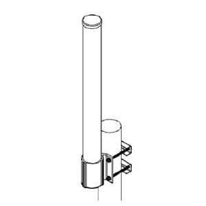 Outdoor Wide band Omni Antenna  Coverage 698MHz~ 2700MHz,4~6dBi